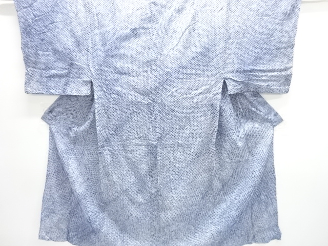 JAPANESE KIMONO / ANTIQUE SUMMER MENS KIMONO / ARIMATSU-NARUMI SHIBORI
